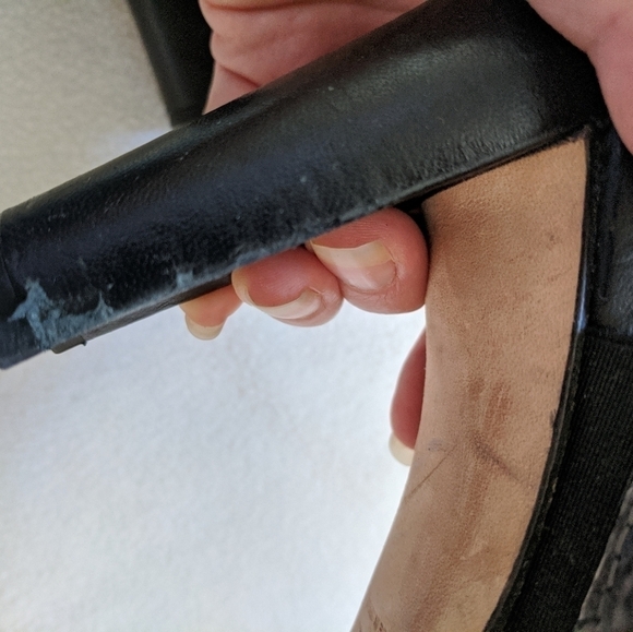 stuart WEITZMAN snakeskin slingback bander strappy sandals 5.5 - Picture 6 of 10